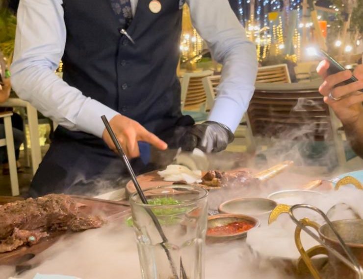 מסעדת זוזו בדובאי שאוכל ואש נפגשים